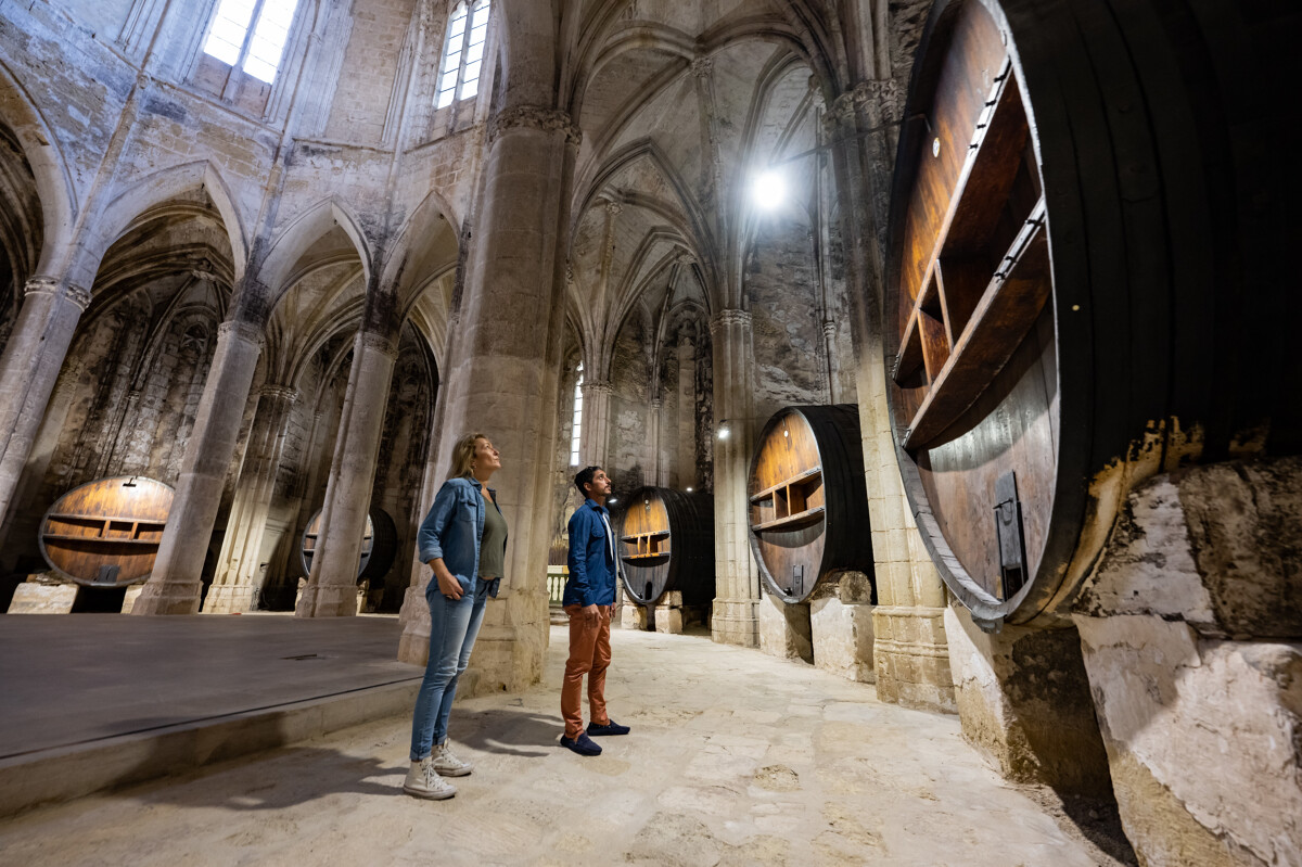 Visite de l'abbaye de Valmagne en couple