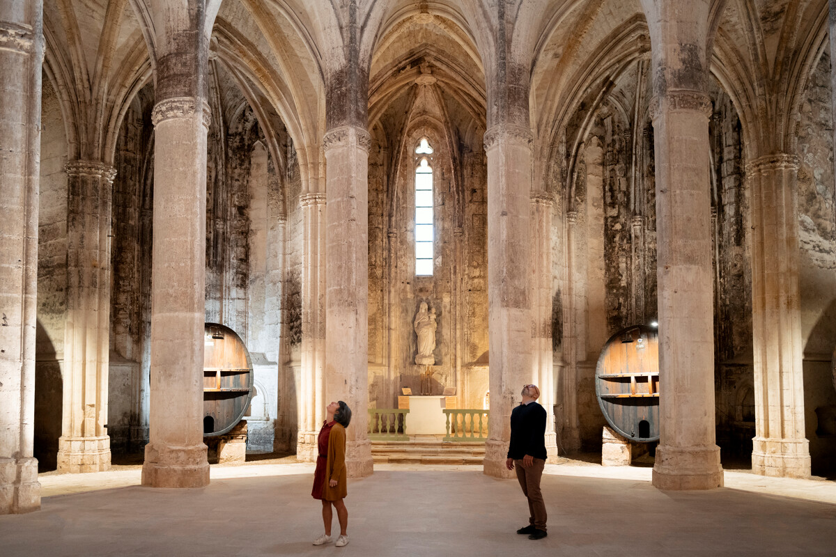 Visite en couple de l'abbaye de Valmagne